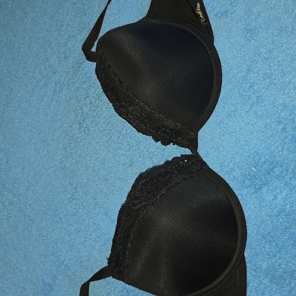 Calvin Klein Black Push Up Bra